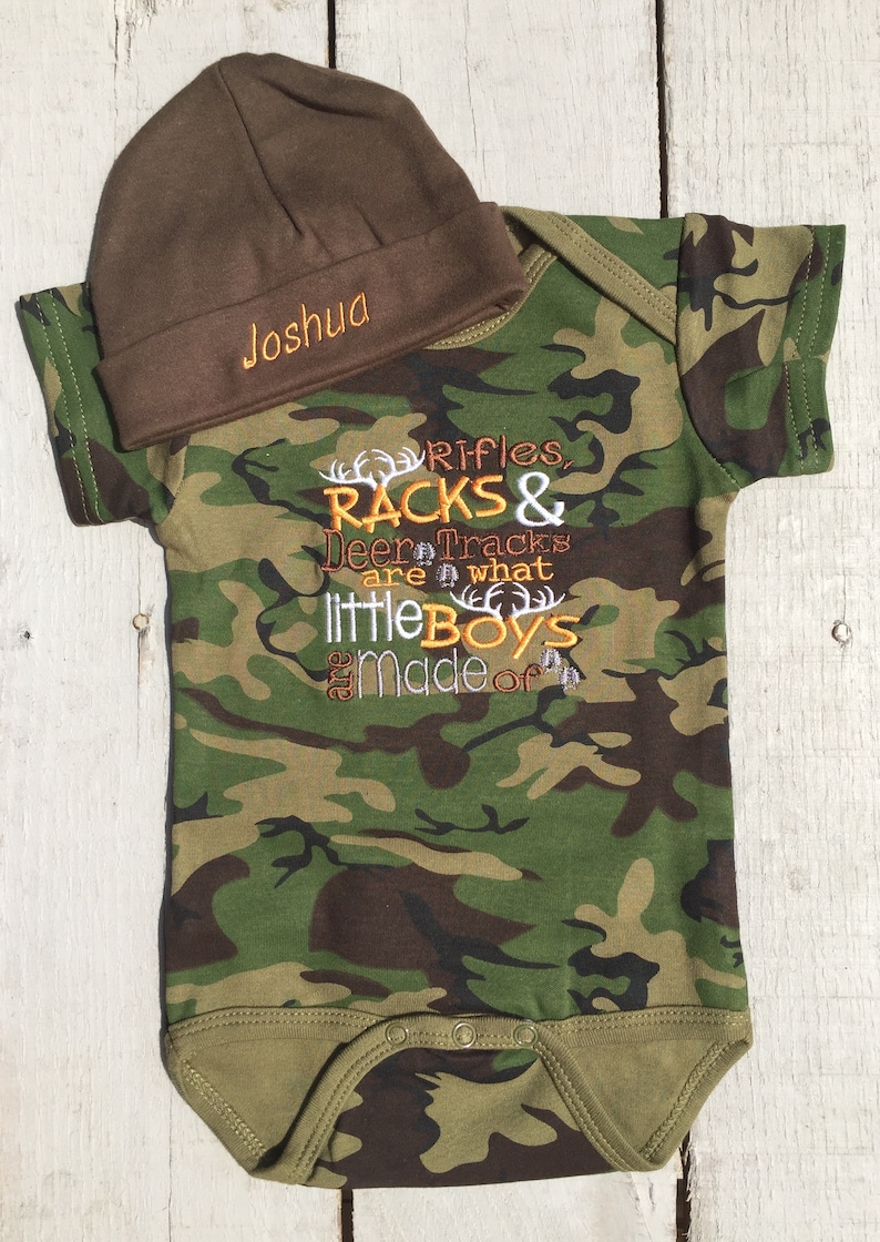 Baby Camo Baby Boy Outfit Baby Camouflage Baby Camo Etsy