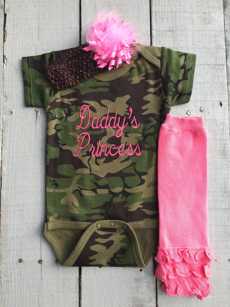 Camo Baby Clothes Baby Camo Outfit Baby Girl Clothes Etsy