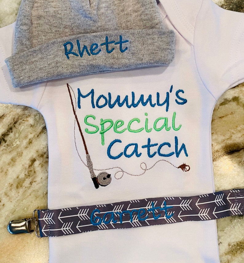 Baby Boy Clothes Fishing Baby Clothes Baby Boy Outfit Etsy