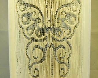 "Butterfly" book sculpture