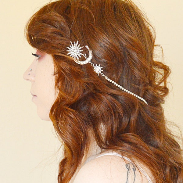 chain crown headpiece