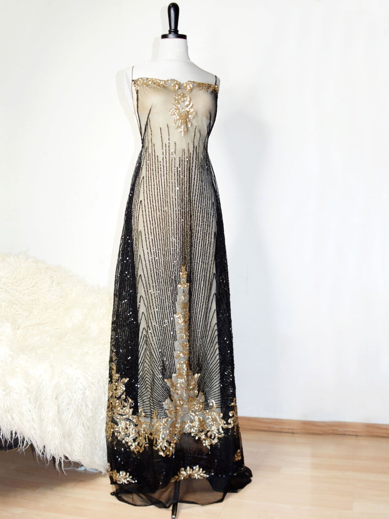 Black Sequin Wedding Dress : Black Bridal Gown Sequin Wedding Dress Evening Gowns