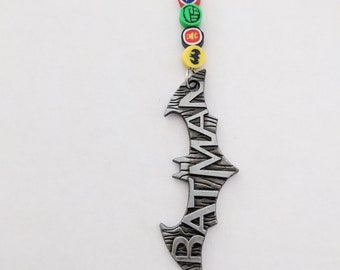 Bat Man Light Pull or Ceiling Fan Pull Chain for Super Hero Room Decor