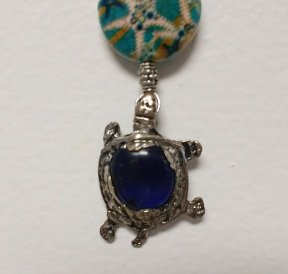 Turtle Ceramic Bead Ceiling Fan Pull Sea Star Light Pull Etsy