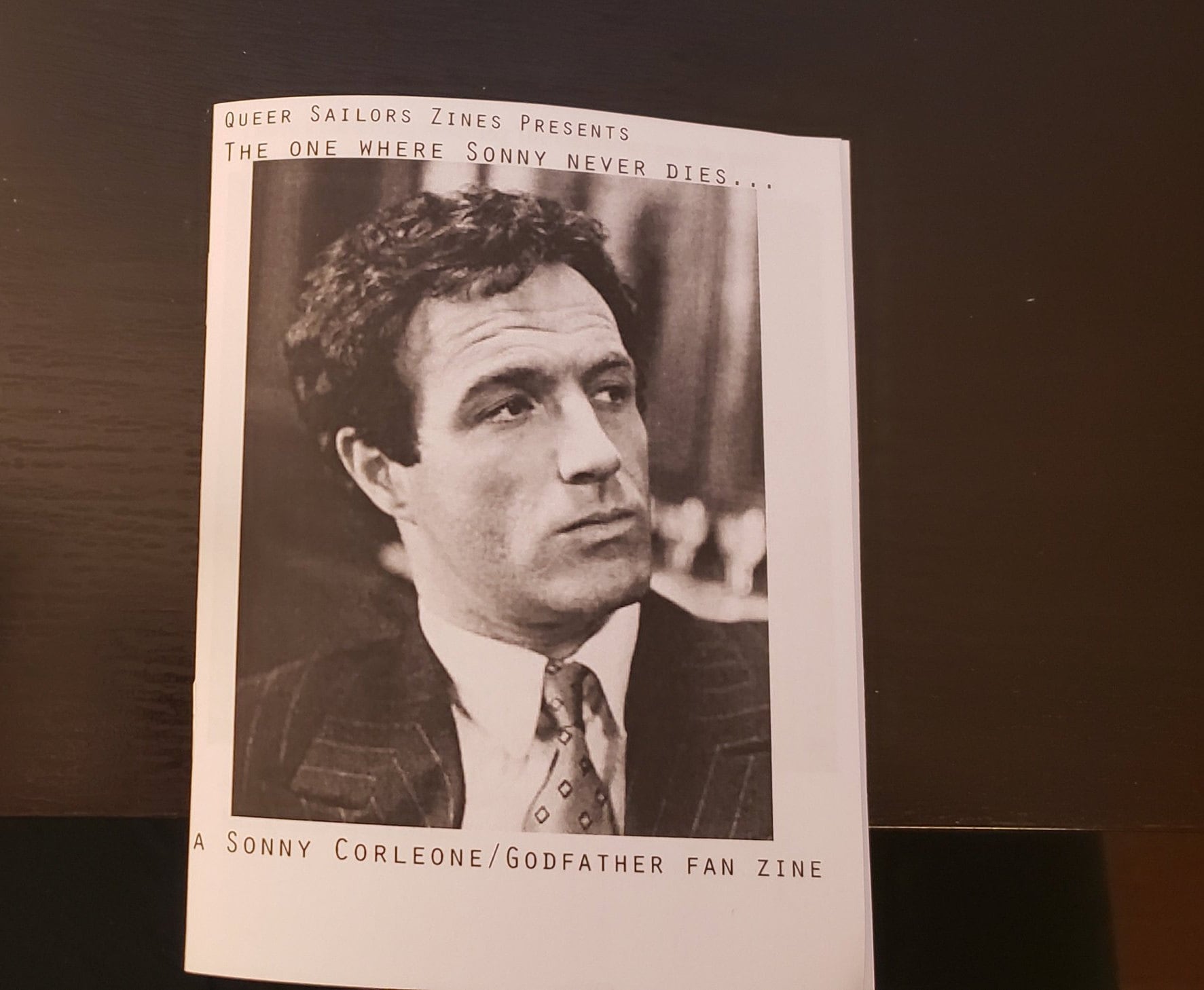 The One Where Sonny Never Dies A Sonny Corleone Godfather Etsy