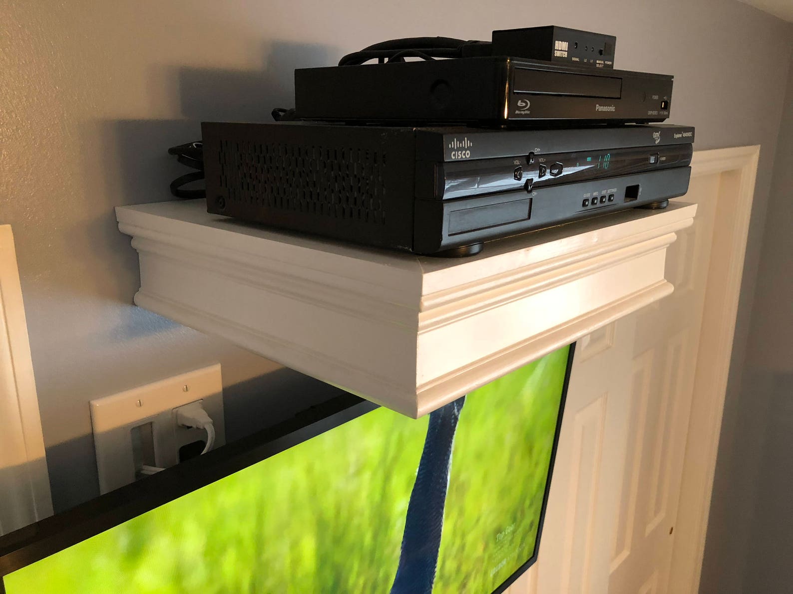 Cable/satellite Box TV Floating Shelf FREE SHIPPING Etsy