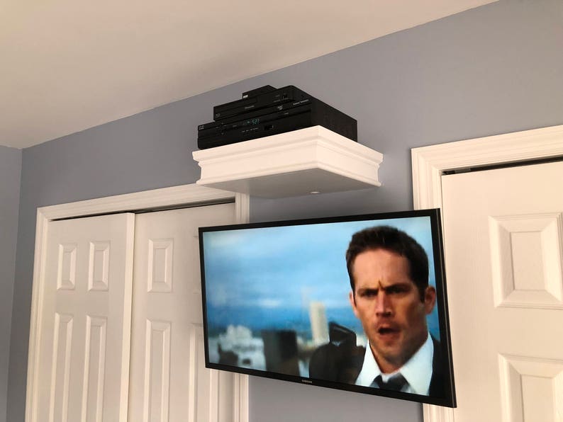 Cable/satellite Box TV Floating Shelf FREE SHIPPING Etsy