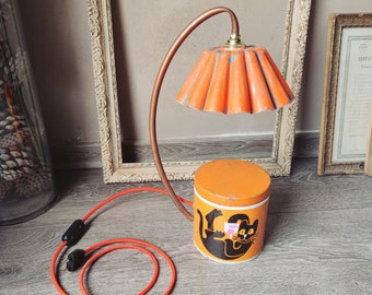 Lampe Chat Vintage Etsy