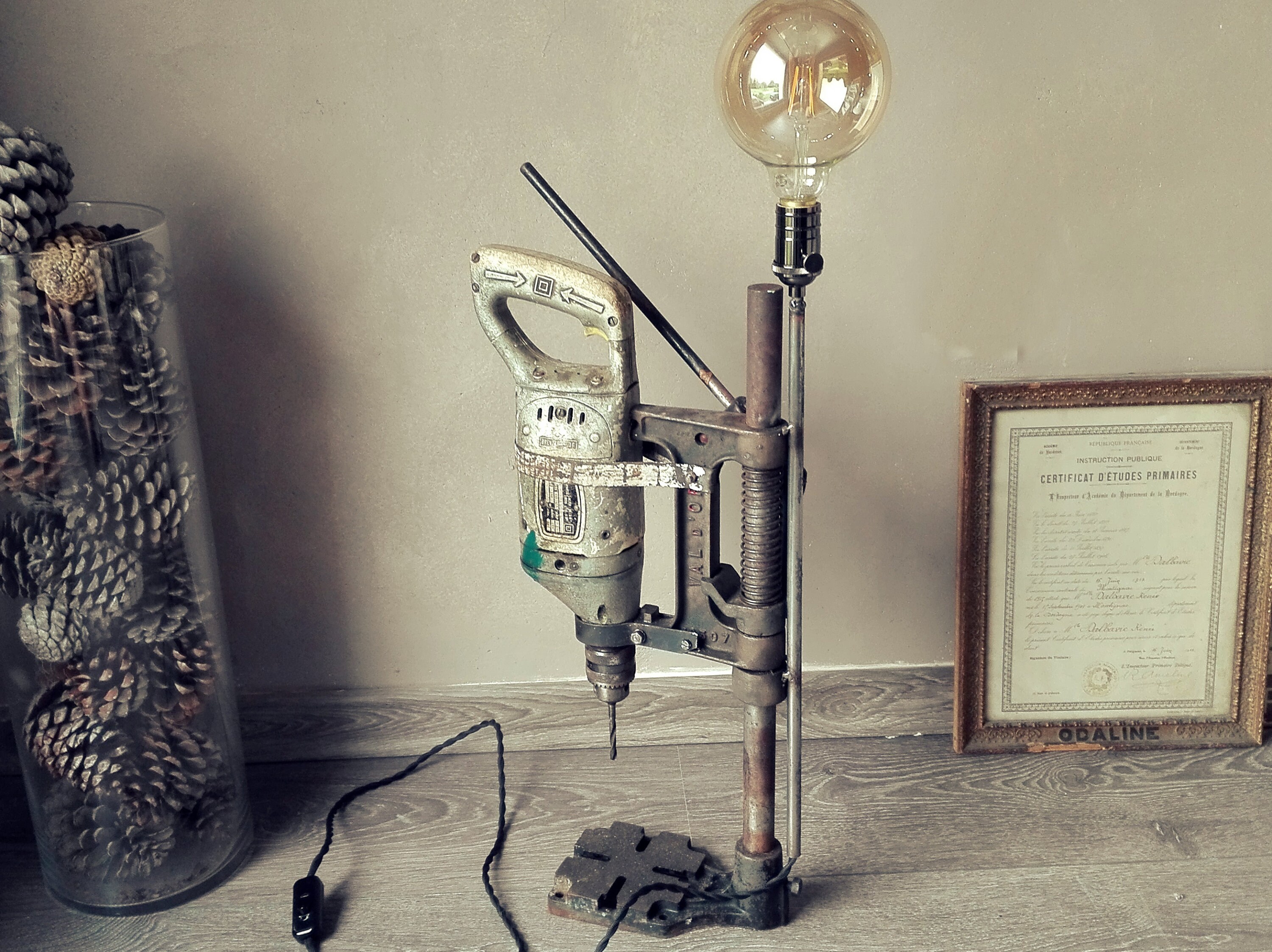 Lampe Style Industriel
