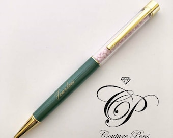 Fearless - Custom Designed Crystal Pen with quote