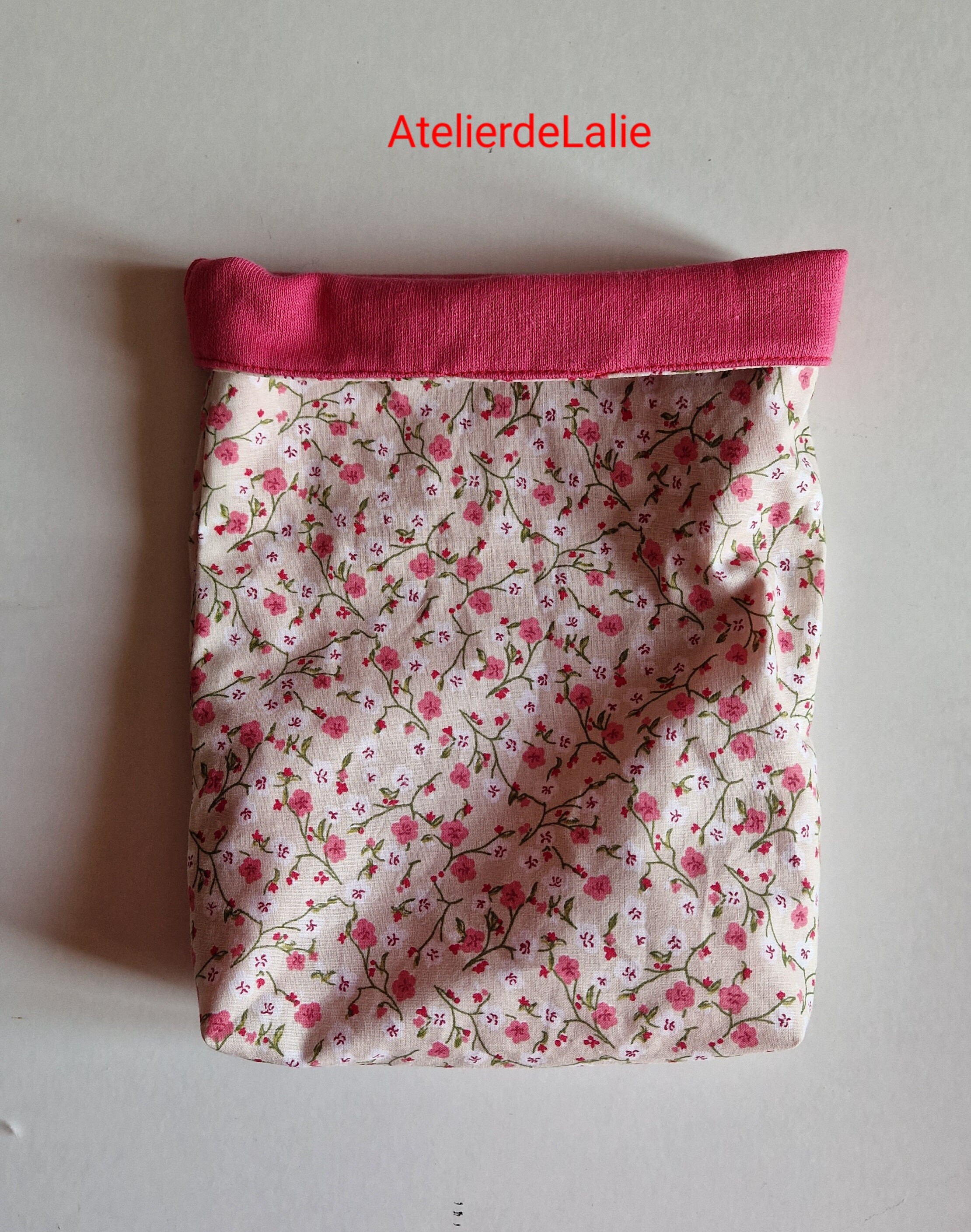Trousse "Strass" Vintage Rose Et Dentelle - Fait Main - Neuf Sans étiquette - Pochette