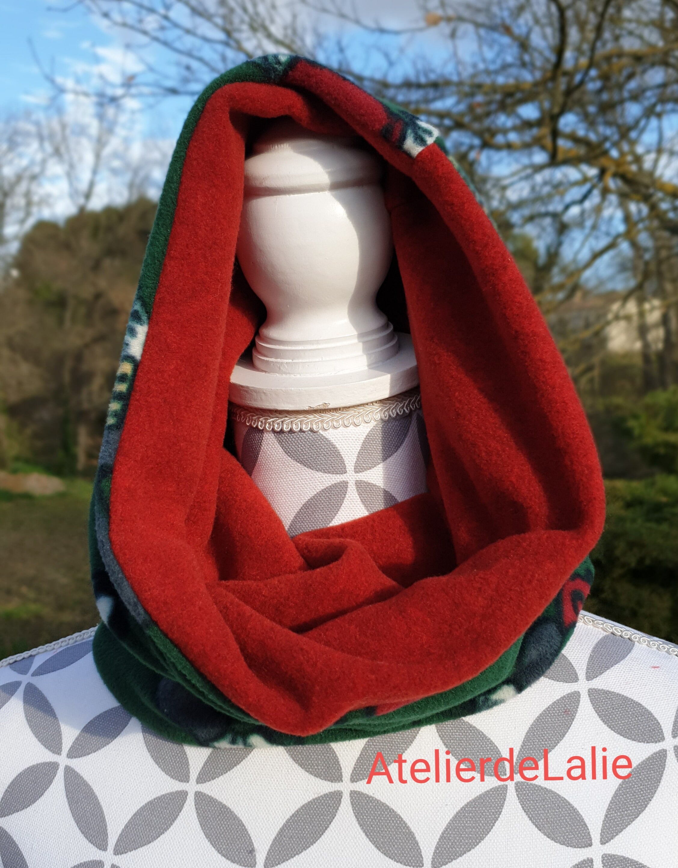 Snood Polaire Enfant 6-12 Ans - Tour De Cou Multifonction - Pour Ski, Vélo, Hiver - Protection Visage Anti-vent