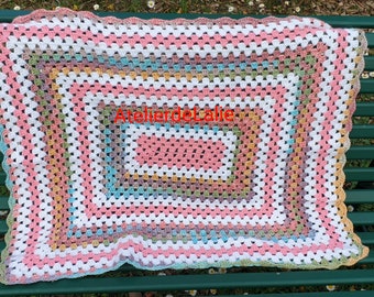Tuto Couverture Crochet Etsy