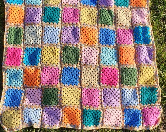 Couvre Lit Au Crochet Etsy