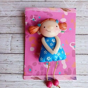 Fancy brooch, original handmade creation