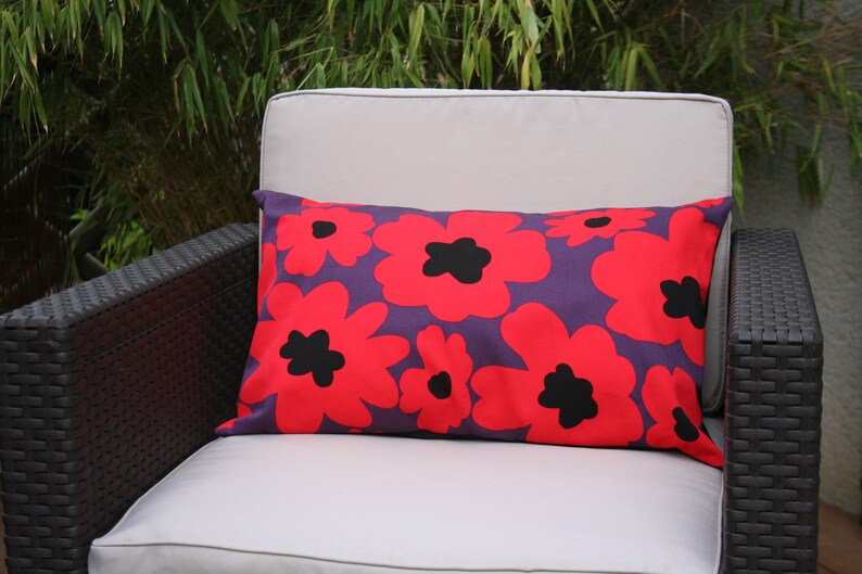 Japanese Fabric Cushion Cover Cushion Cover With Large Etsy
