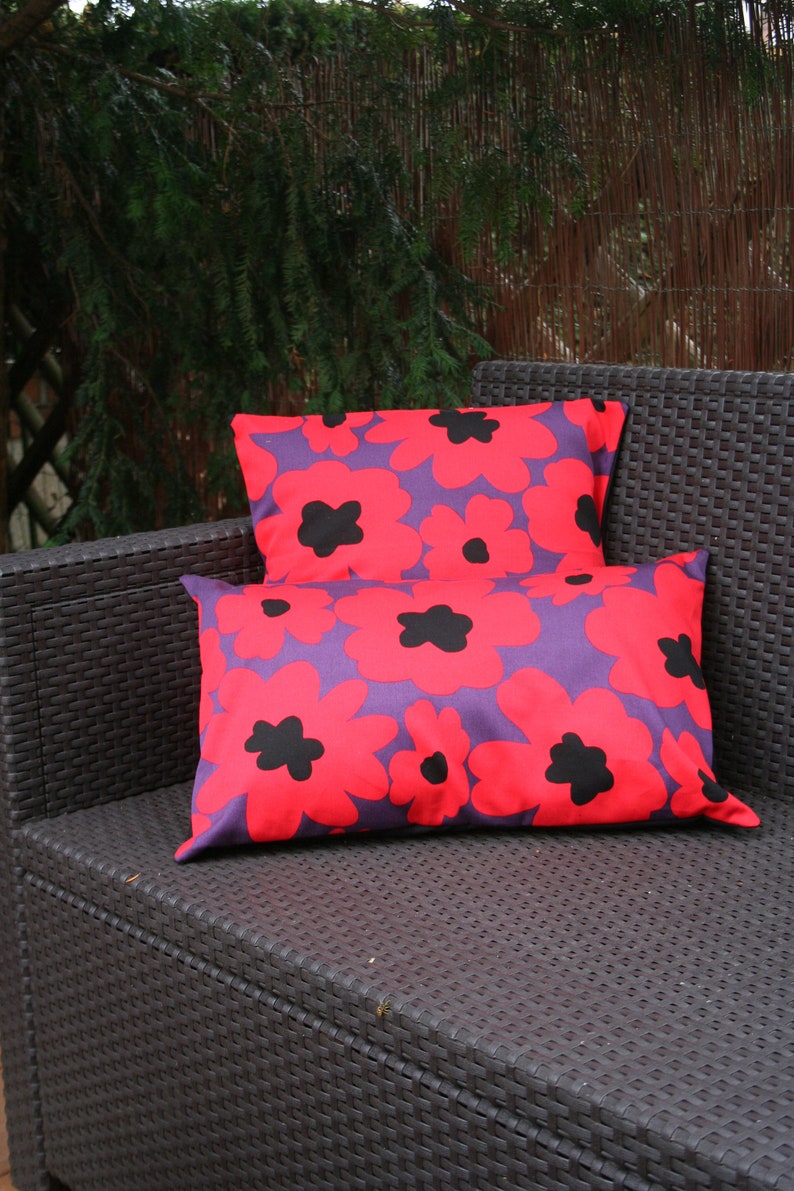 Japanese Fabric Cushion Cover Cushion Cover With Large Etsy