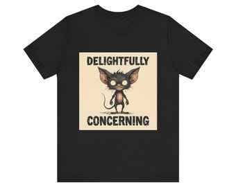 Camiseta de dibujos animados de Manic Mouse, gráfico grotesco y divertido