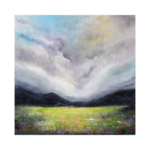 Green Meadow Giclee Print “Beyond the Meadow”
