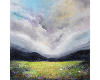 Green Meadow Giclee Print “Beyond the Meadow”