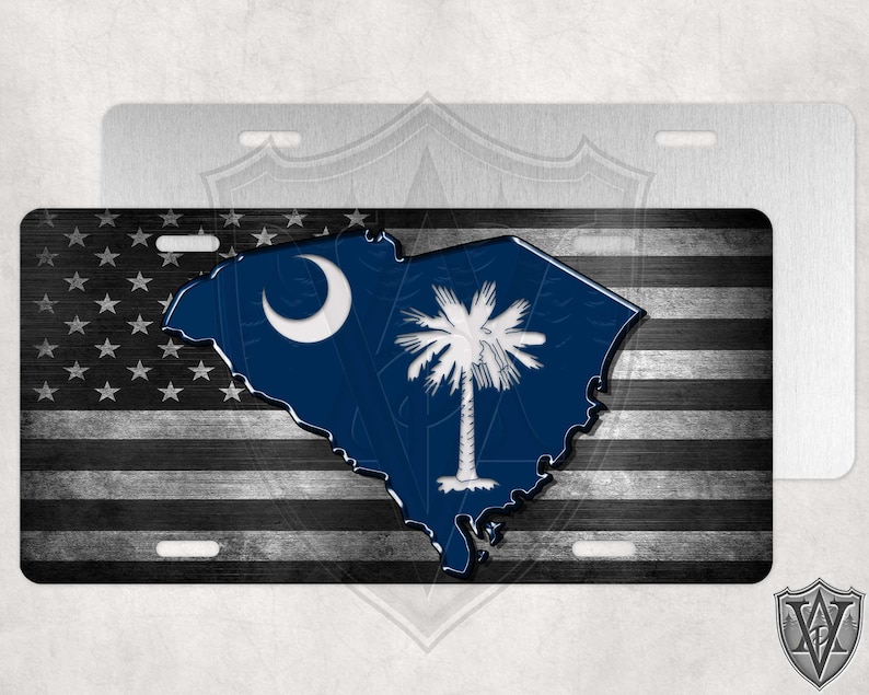 Sc State Tags South Carolina - SC State - Custom License Plate - Custom Car Tag ...