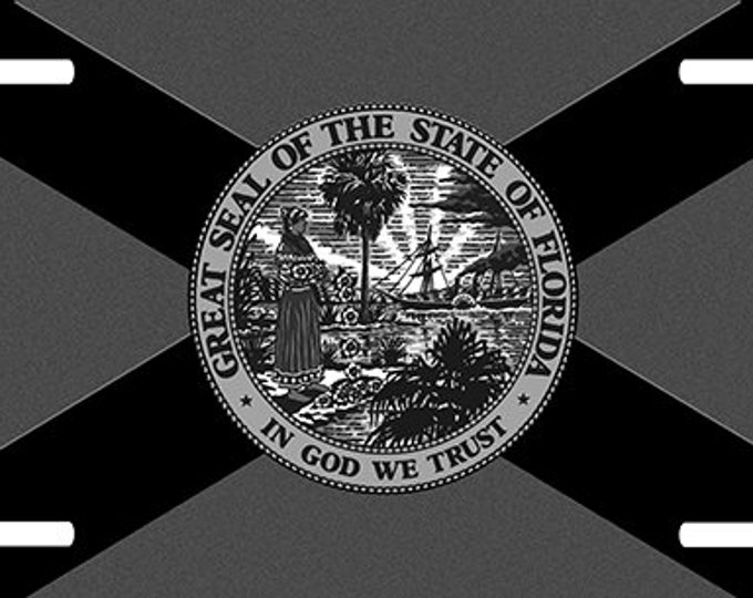 Florida Custom License Plate Custom Car Tag FSU Etsy