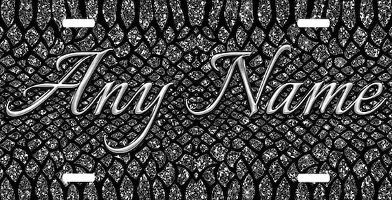 Your Text Custom License Plate Custom Car Tag - Etsy