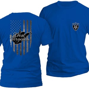 West Virginia and Flag T-Shirt