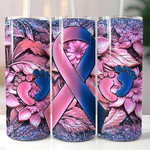Kind Verlust-SIDS-Fehlgeburt Bewusstsein 20 Unze Skinny Tumbler Sublimation Design Digitaler Download PNG Instant, SIDS Awareness Tumbler