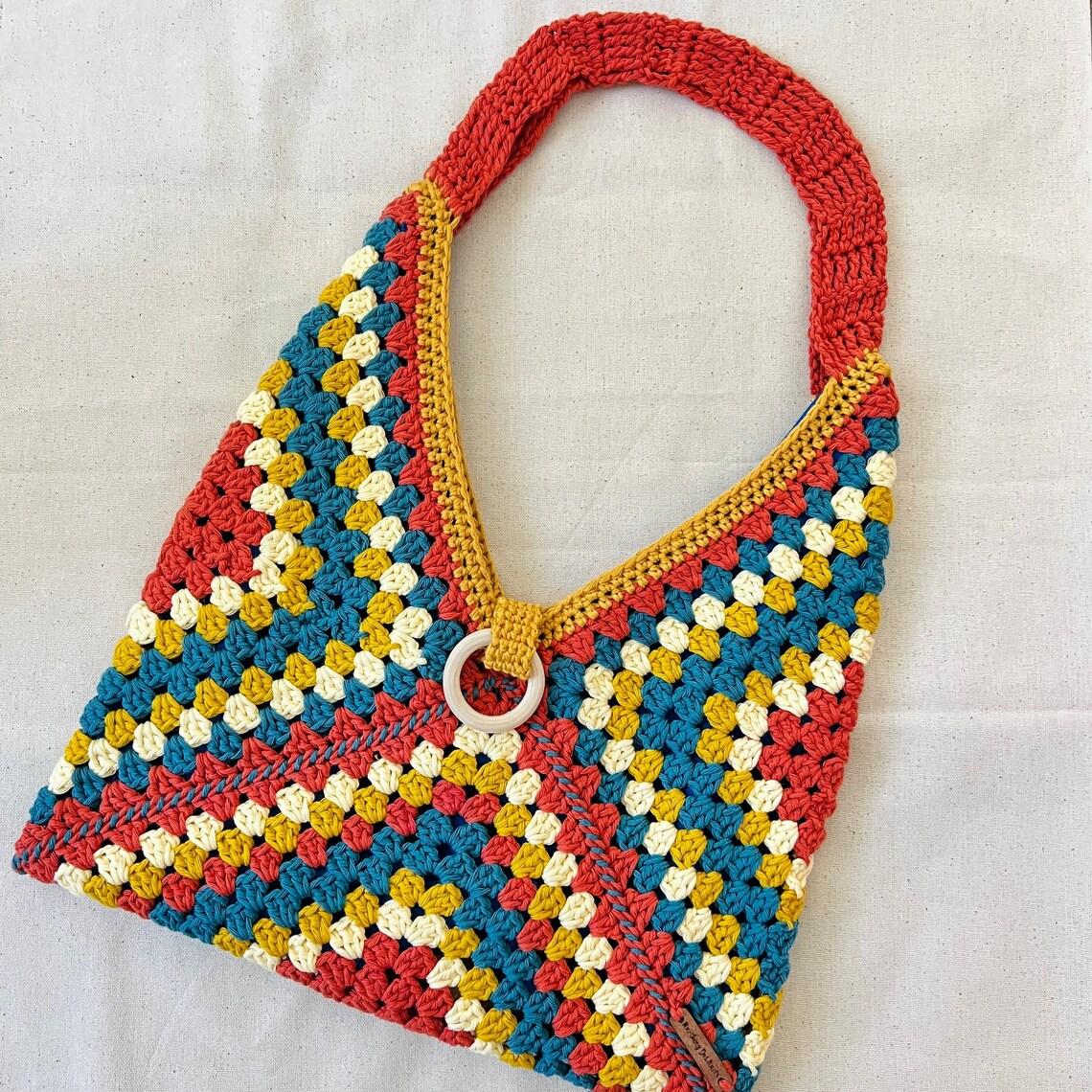 Hippie Sling Crochet Bag Etsy