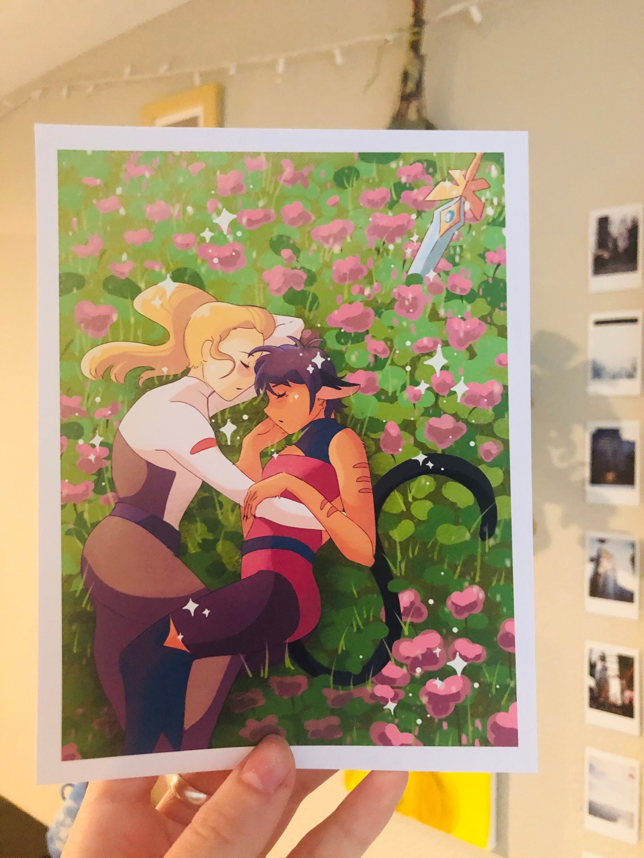 Catradora Sleeping in Etheria Print (She Ra and the Princesses of Pow…