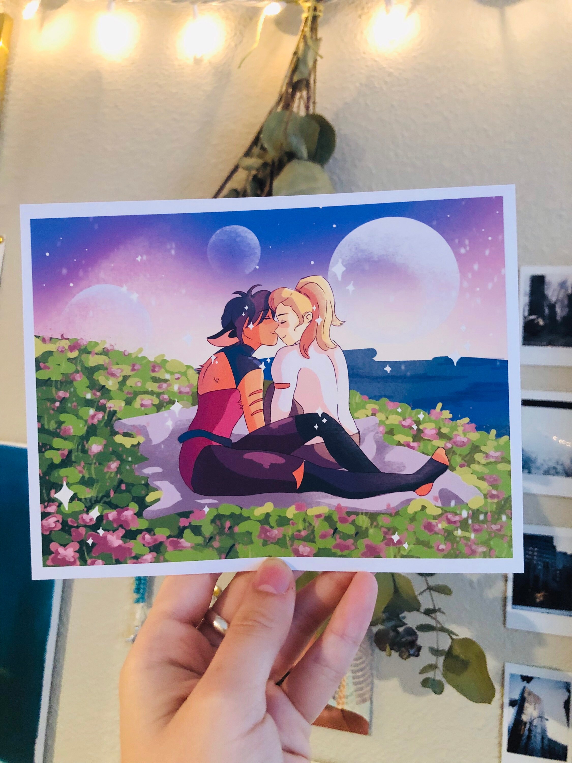 Catradora She Ra Season 5 Art Print (Catra and Adora)