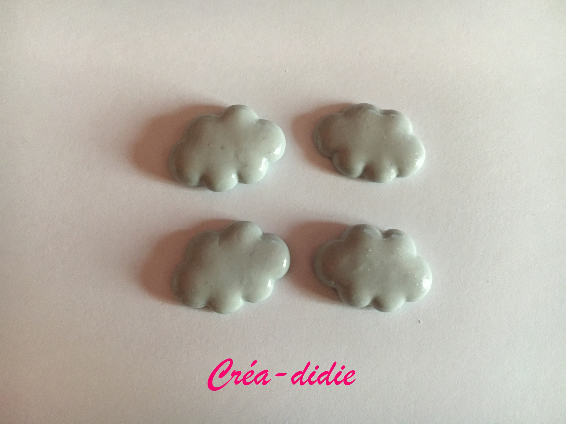 Petit Nuage Gris de Décoration