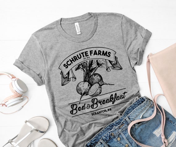 dwight schrute beet farm shirt
