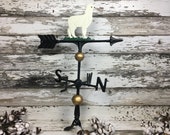 Vintage Weather Vane Llama Outdoor Metal Alpaca Weathervane W Mounting Bracket
