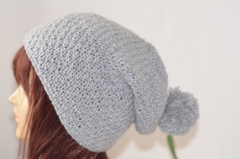 Wool Slouchy Hat Beanie Hat Beanie slouch hat for winter-warm-Winter accessories-Hat falling Beanie Hat-teens-women men