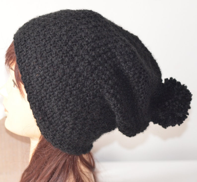 Wool Slouchy Hat Beanie Hat Beanie slouch hat for winter-warm-Winter accessories-Hat falling Beanie Hat-teens-women men