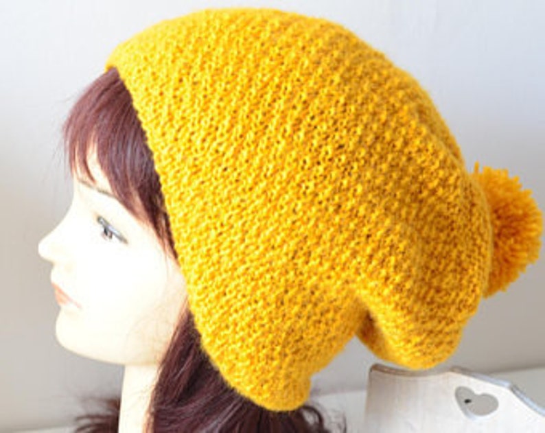 Wool Slouchy Hat Beanie Hat Beanie slouch hat for winter-warm-Winter accessories-Hat falling Beanie Hat-teens-women men