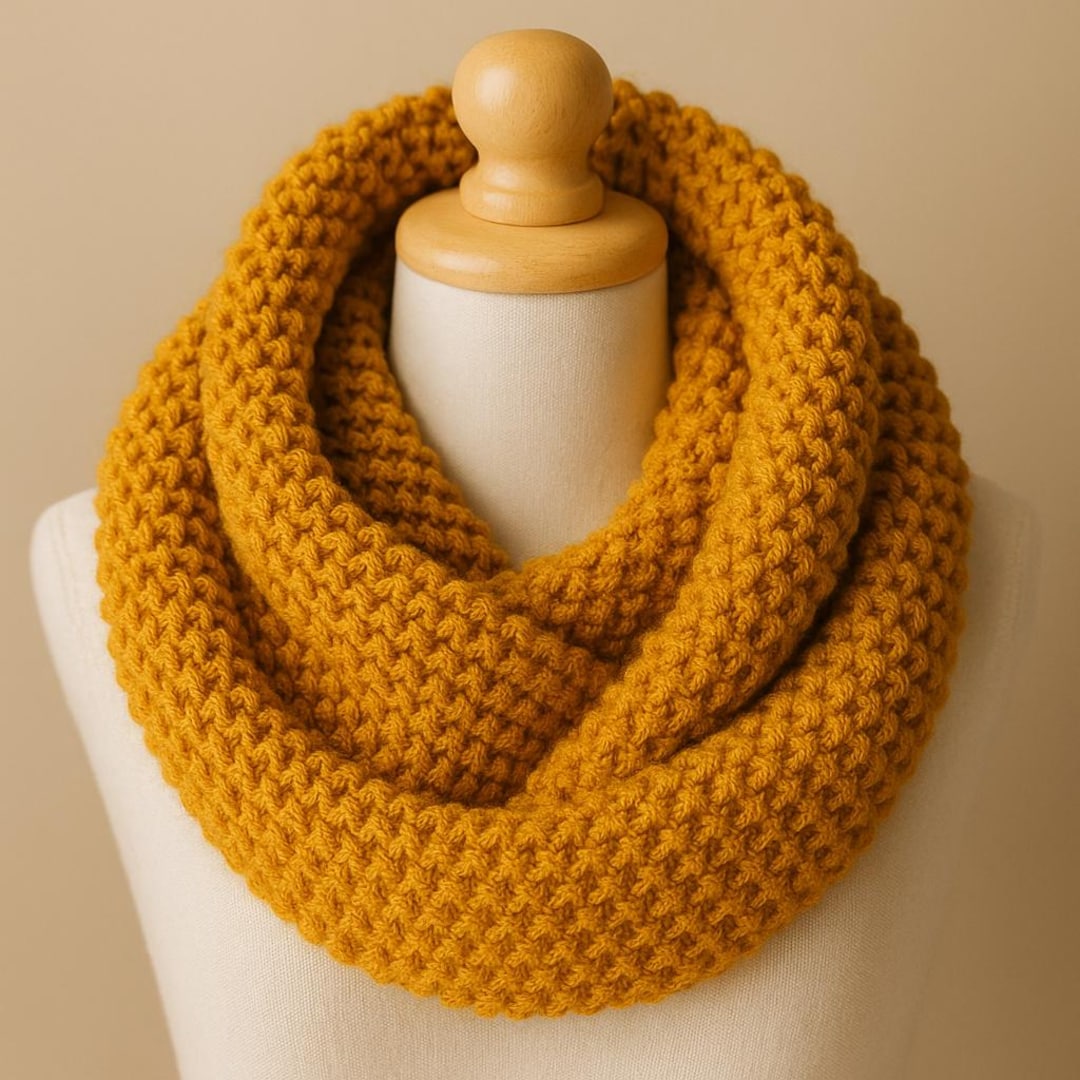 Modèle tricot Snood Mélia - Patron