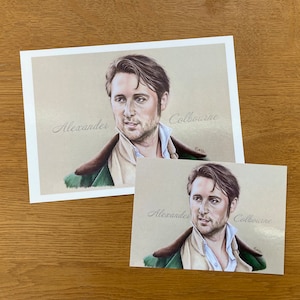 Ensemble de cartes d'art/cartes postales Colbourne (Sanditon)