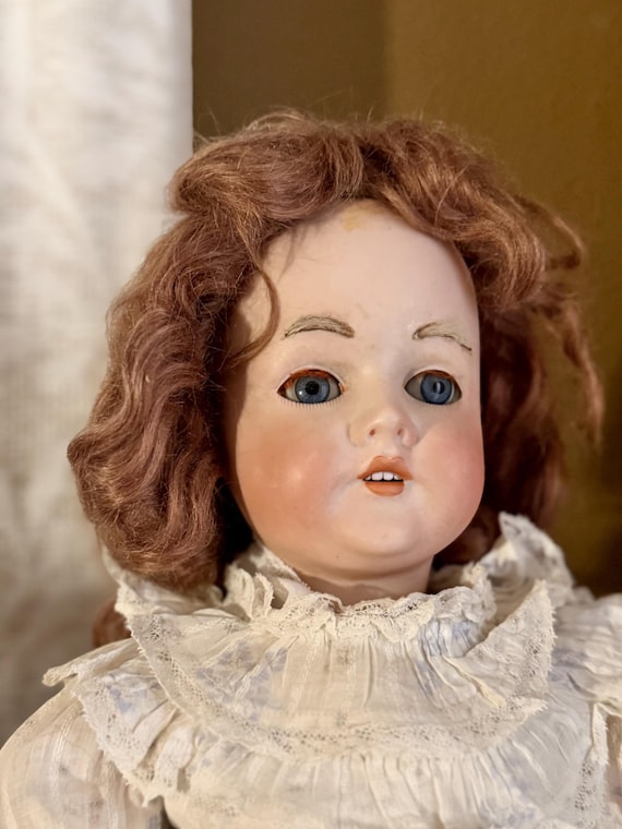 アンティークドイツ製ビスクドール アルマン・マルセイユ「クイーン