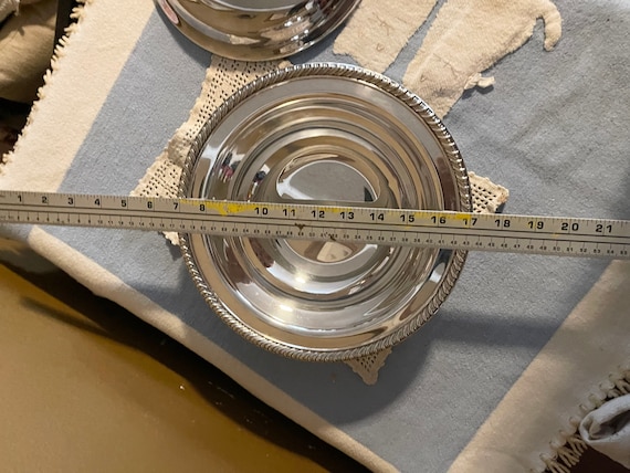 ヴィンテージ Wm Roger's シルバープレートボウル（蓋付き） - Etsy 日本