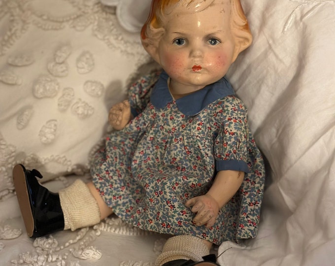 Antique Composition Doll sue With Twist Waist 16 Etsy