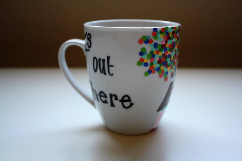 Up Mug Disney Pixar Coffee Cup Adventure Is Out There Etsy