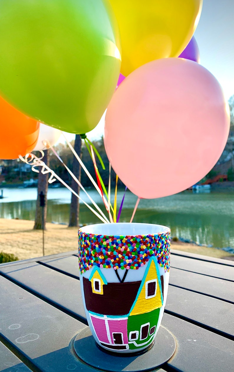 Up Mug Disney Pixar Coffee Cup Adventure Is Out There Etsy