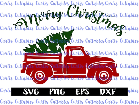 Download Free Christmas Truck Svg Etsy SVG DXF Cut File