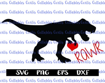 Dinosaur Valentine SVG | Boys Valentine SVG | Kids Valentine SVG | Valentines Png | Dino Svg | Svg File For Cricut