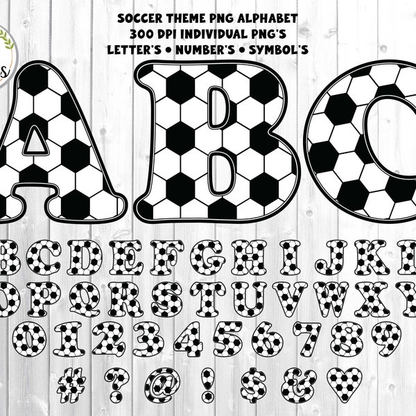 Soccer Wall Letters Etsy