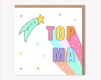 Top Ma, Mother's Day Card