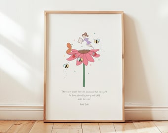 Miss Honey Teacher Print